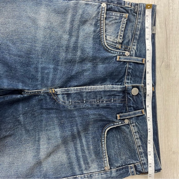 Citizens of Humanity Liya High Rise Classic Fit Crop with Distressed Hem, 26 - Picture 11 of 14